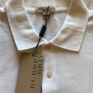 Burberry Brit Cream Polo Shirt